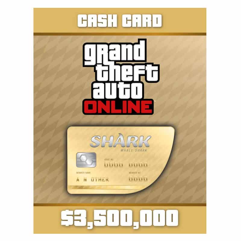 Cash Card Whale Shark - GTA V - PS4